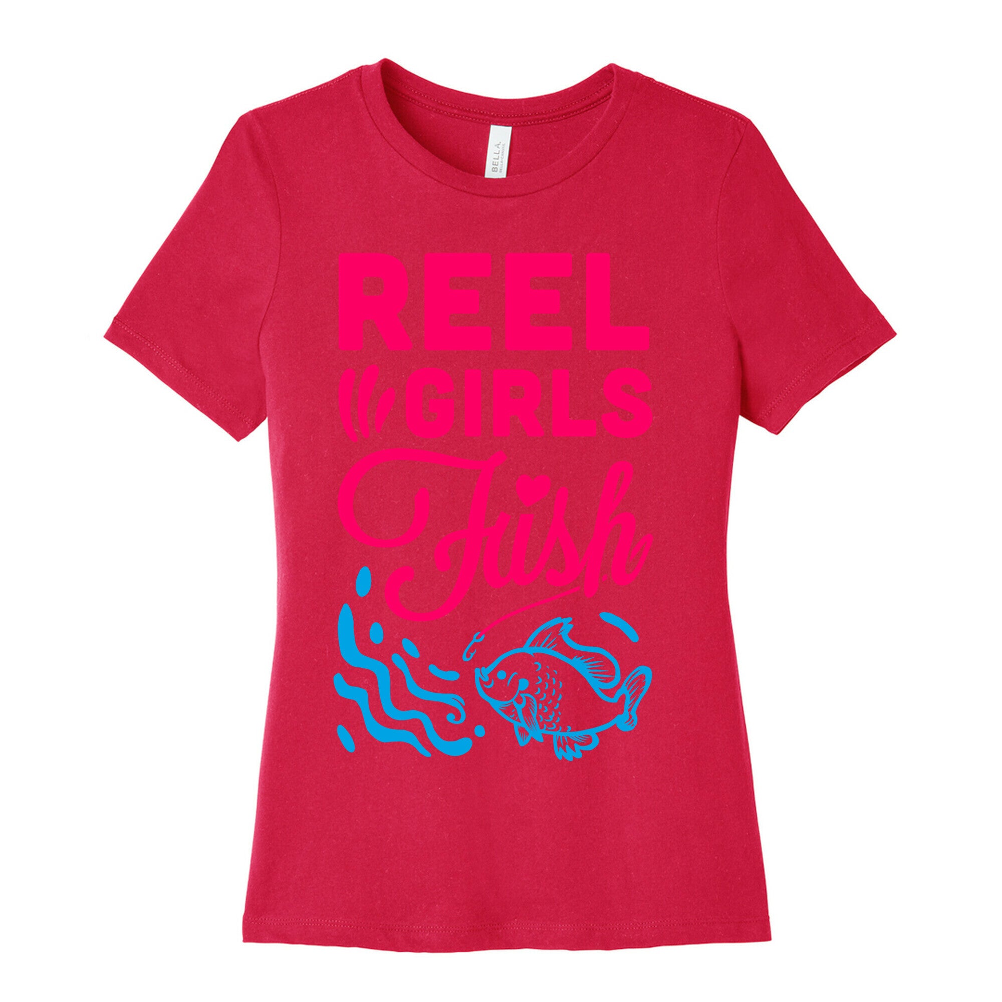 Reel Girls Fish! Women's Cotton Tee